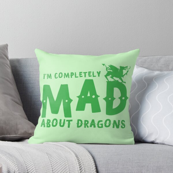 Item preview, I'm completely MAD about DRAGONS designed and sold by jazzydevil.