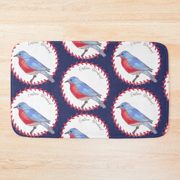 Item preview, Eastern Bluebird bird species logo bird art designed and sold by TheWaterBirds.