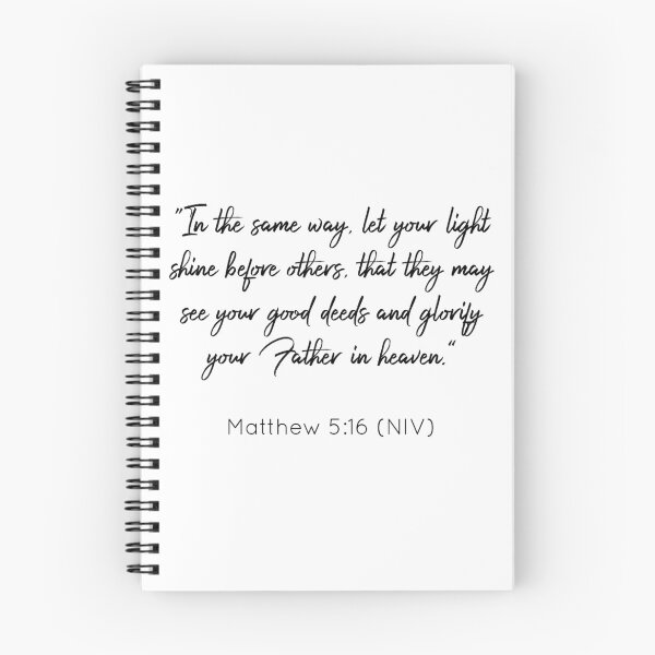 Item preview, Bibleverse Matthew 5:16 (NIV) designed and sold by Siyona Wongkongkaew.