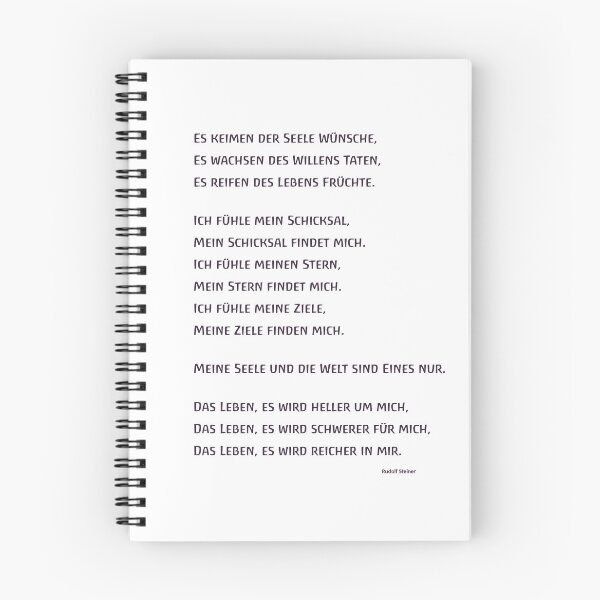 Item preview, Desires germinate in the soul - waldorf school rudolf steiner anthroposophy designed and sold by DOM-Shop.