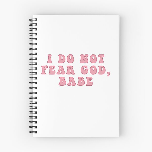 Item preview, I Do Not Fear God, Babe designed and sold by CommonSpring.