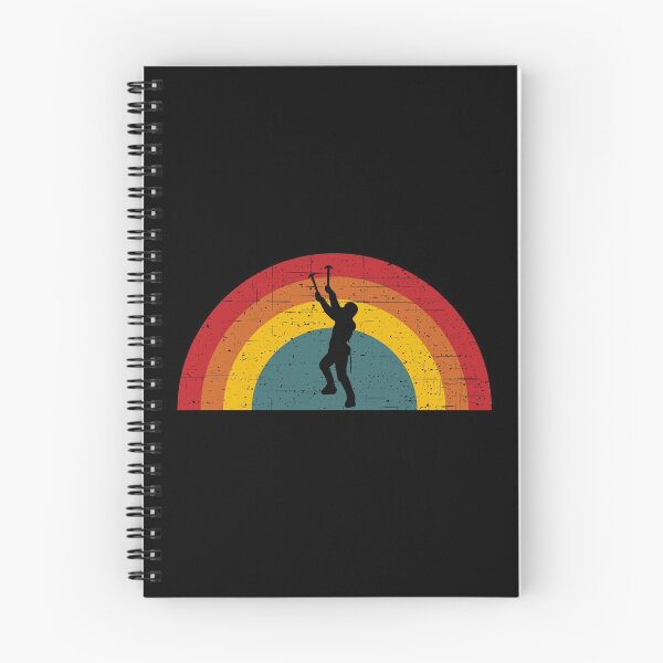 Item preview, Ice Climber - Mountaineer - Vintage Half Circle Sunset designed and sold by HeatherPore.