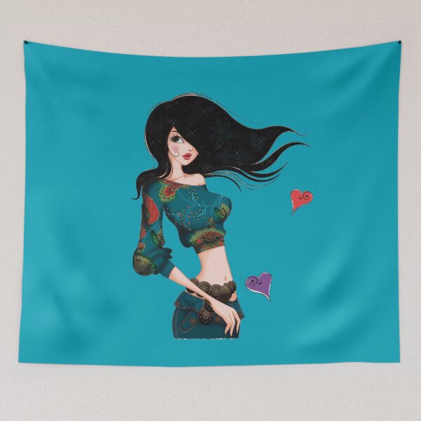 Item preview, Girl Graphic designed and sold by ubantee.