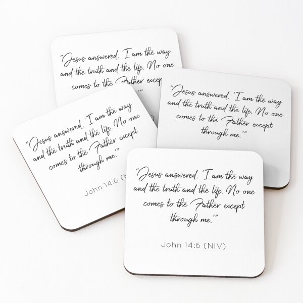 Item preview, Bibleverse John 14: 6 (NIV) designed and sold by Siyona Wongkongkaew.