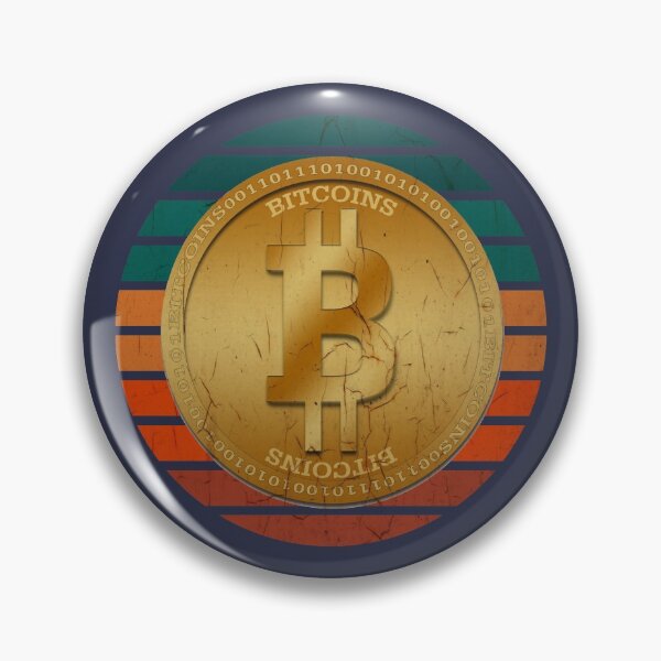 Item preview, Bitcoin Digital Retro Vintage Sunset designed and sold by tpixx.