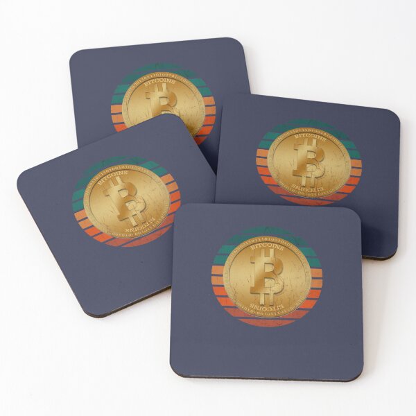Item preview, Bitcoin Digital Retro Vintage Sunset designed and sold by tpixx.