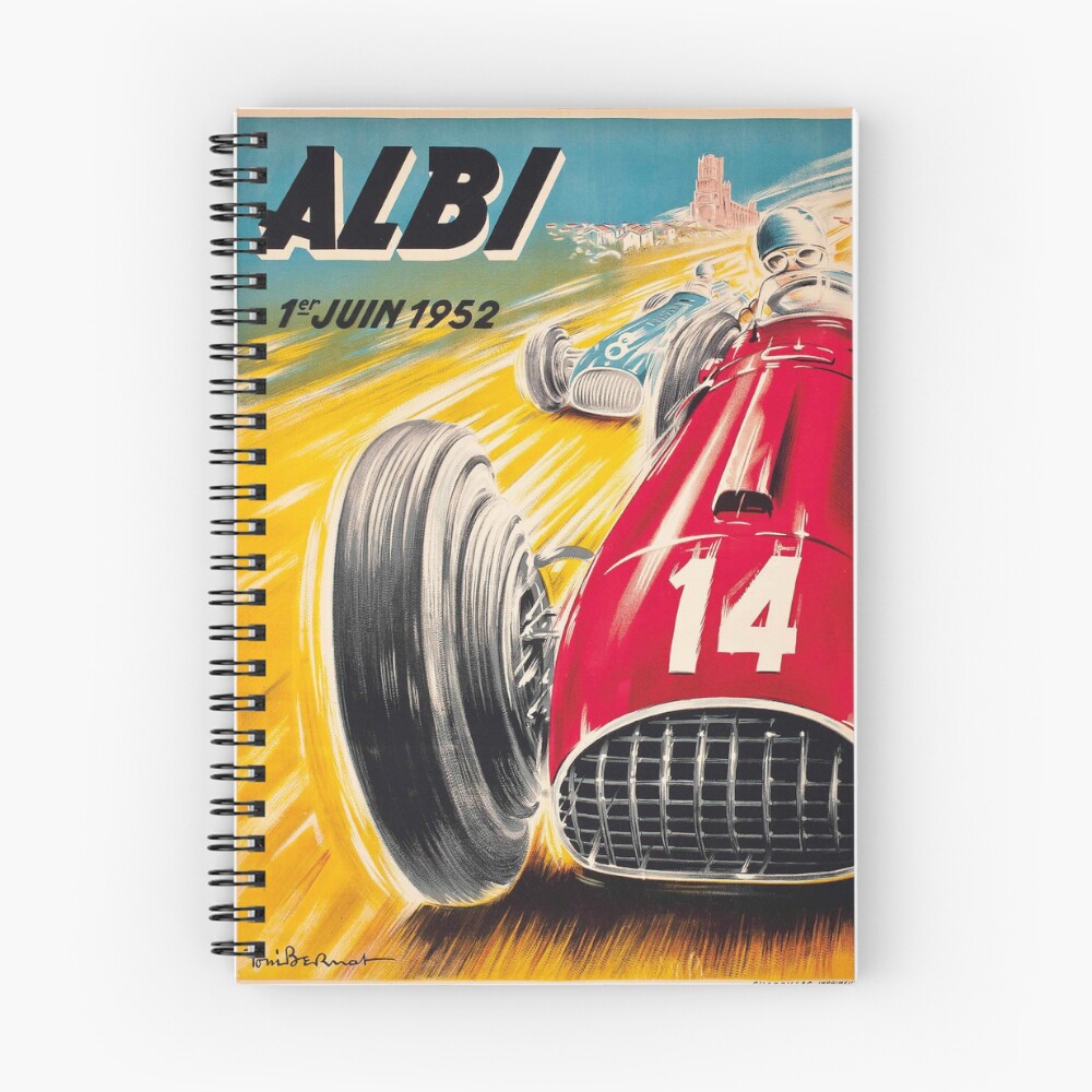 Item preview, Spiral Notebook designed and sold by FAST-R.