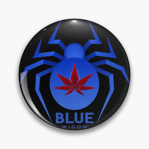 Item preview, Cannabis Strains Blue Widow Spider v2 designed and sold by Coder-T.