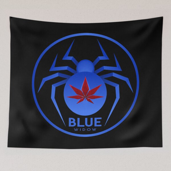 Item preview, Cannabis Strains Blue Widow Spider v2 designed and sold by Coder-T.