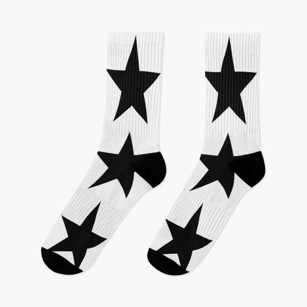 Item preview, Large BLACK and WHITE STARS  designed and sold by RachelMacht.