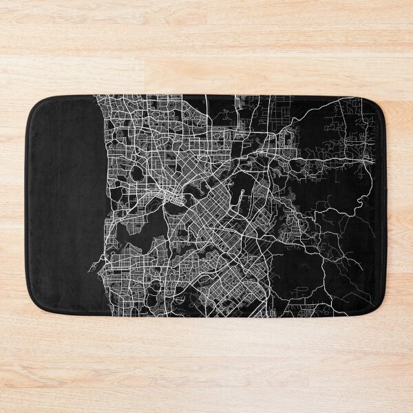Item preview, Perth City Map of Australia - Full Moon designed and sold by deMAP.