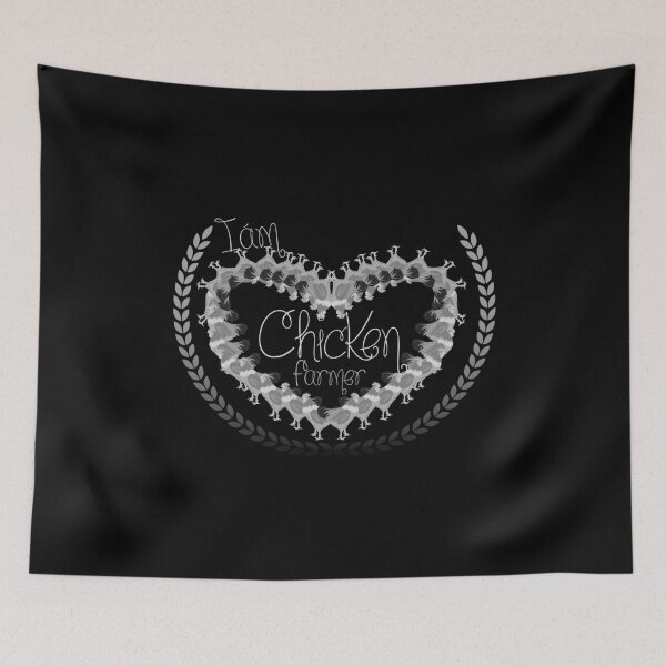 Item preview, I am chicken farmer - I like to be a chicken farmer designed and sold by emm-j.