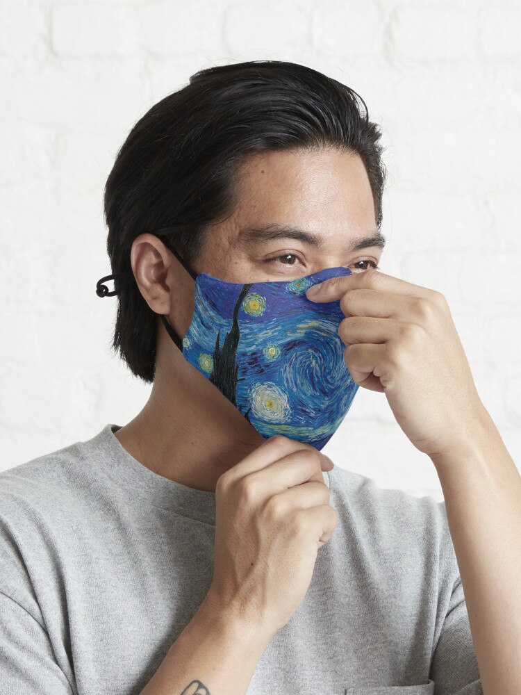 Alternate view of Vincent Van Gogh - Starry Night Mask