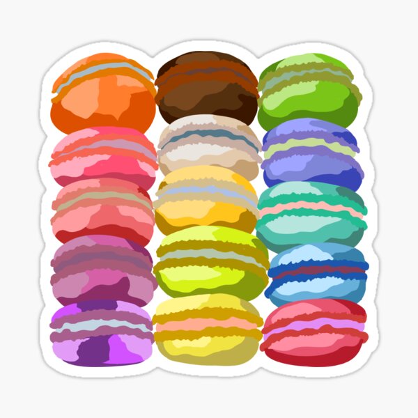 Item preview, Macarons designed and sold by Sabrina Chapman.
