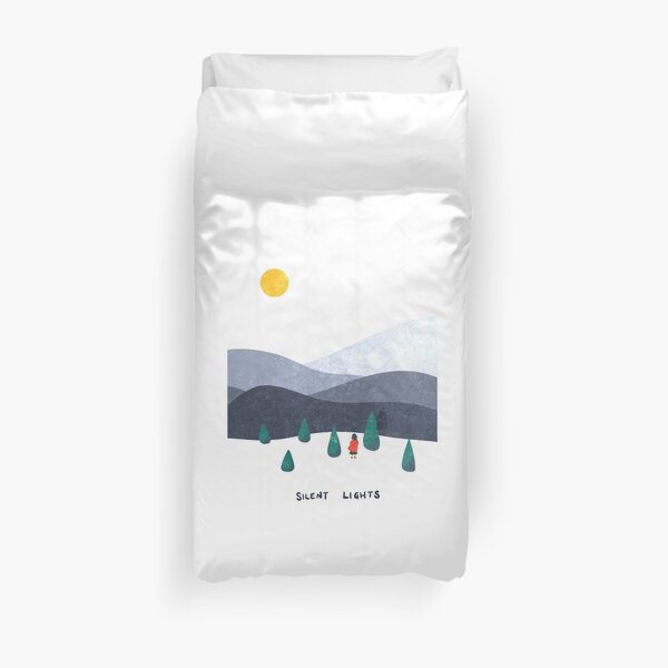Silent Lights Duvet Cover