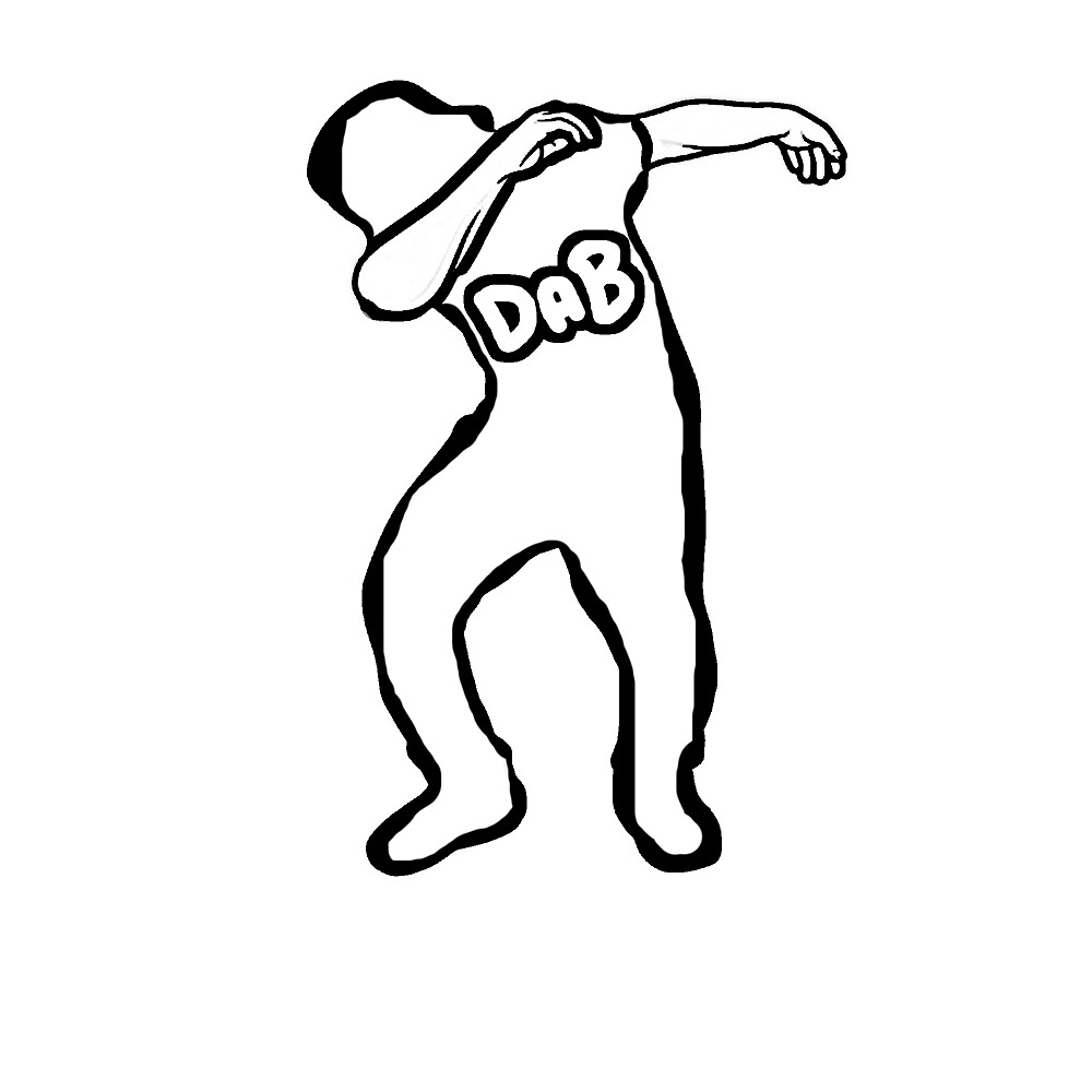 "Dab dabbing 2" by nailedmoodesign | Redbubble
