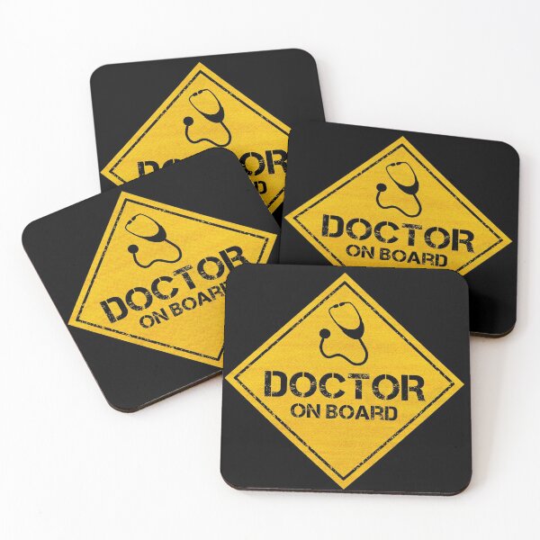 Artikelvorschau, Doktor an Bord Zeichen für Autos entworfen und verkauft von CAUTION SHOP.