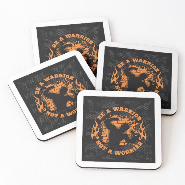 Item preview, Be a Warrior, Not a Worrier designed and sold by MisterGooseShop.
