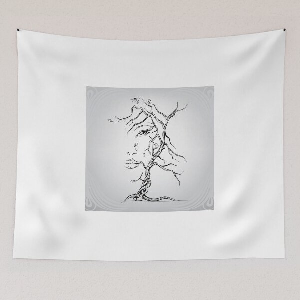 Item preview, Stylistic Tree Woman designed and sold by MisterGooseShop.