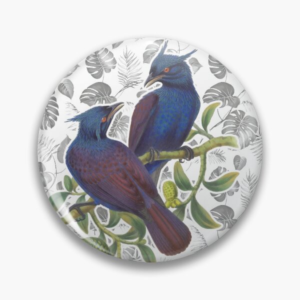 Item preview, Blue Birds Talking on a Branch designed and sold by Carbono.