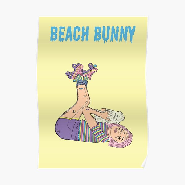 Beach Bunny Posters Redbubble