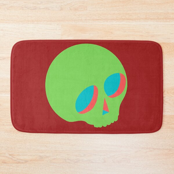 Item preview, 3d skull green head bone designed and sold by wodra.