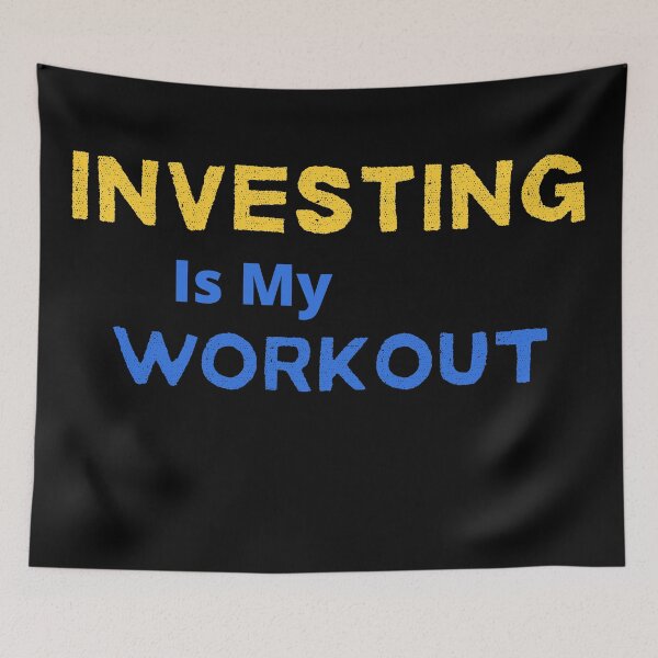 Item preview, Investing is my workout designed and sold by FourNuns.