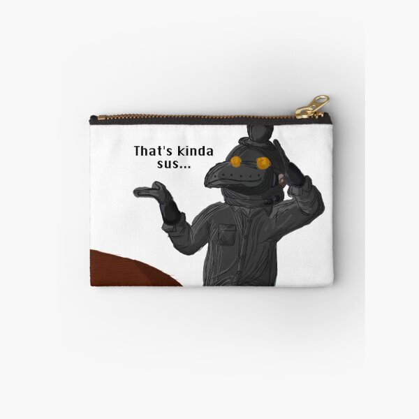 Item preview, Among Us "Kinda Sus" Black designed and sold by Lottie555.