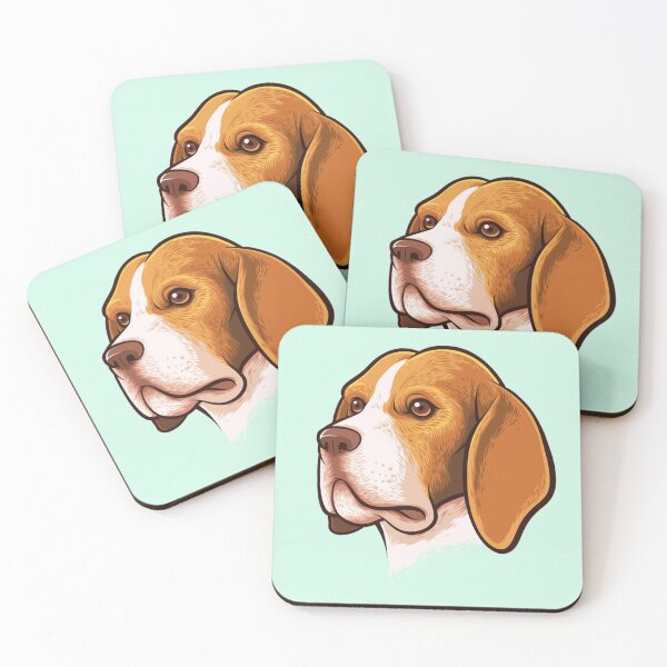 Item preview, Beagle dog portrait dogs pet pets puppy art cute Beagles  designed and sold by Coolstuff4you71.