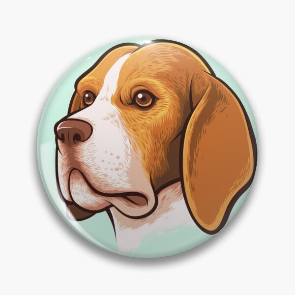 Item preview, Beagle dog portrait dogs pet pets puppy art cute Beagles  designed and sold by Coolstuff4you71.