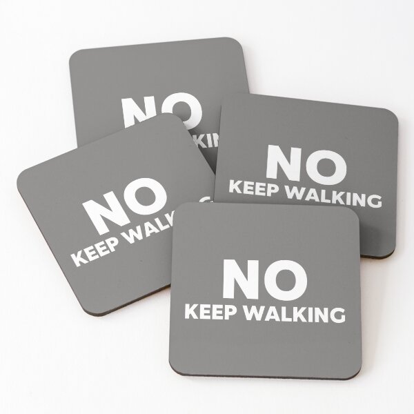 Item preview, No keep walking designed and sold by DARBOL-DESIGN.