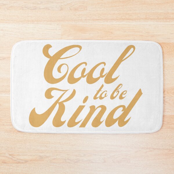 Item preview, Cool to be kind retro style yellow letters designed and sold by mirtoth.