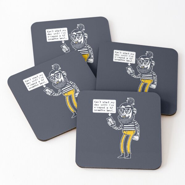 Item preview, McKenzie the Hipster designed and sold by NinnyMuggins Art & Prints.