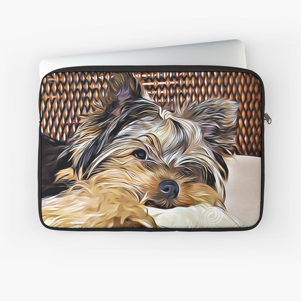 Yorkie World Phone Case Wallet - Tan Yorkie World Phone Case Wallet - Tan