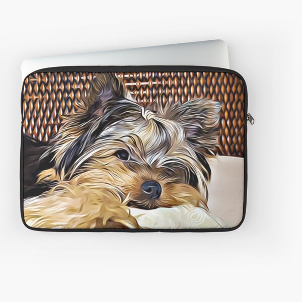Yorkie World Phone Case Wallet - Tan Yorkie World Phone Case Wallet - Tan