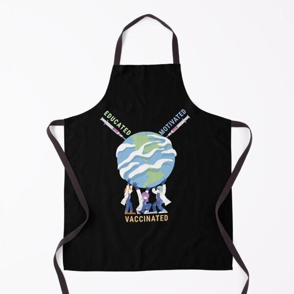 Item preview, Educated Motivated Vaccinated designed and sold by sketchypages.