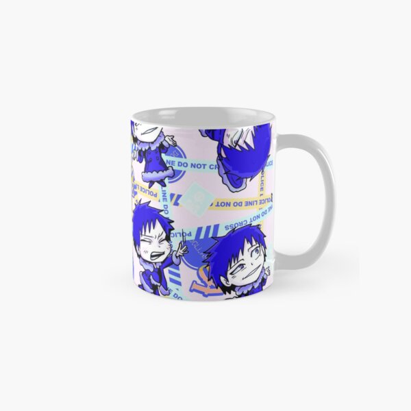 Aperçu de l'œuvre Durarara!! Izaya Orihara chibi throw blanket blue créée et vendue par angsty-angst.
