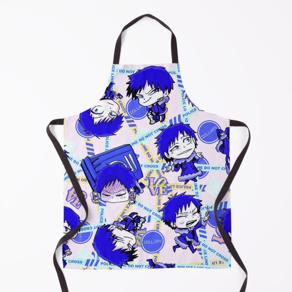 Item preview, Durarara!! Izaya Orihara chibi throw blanket blue designed and sold by angsty-angst.