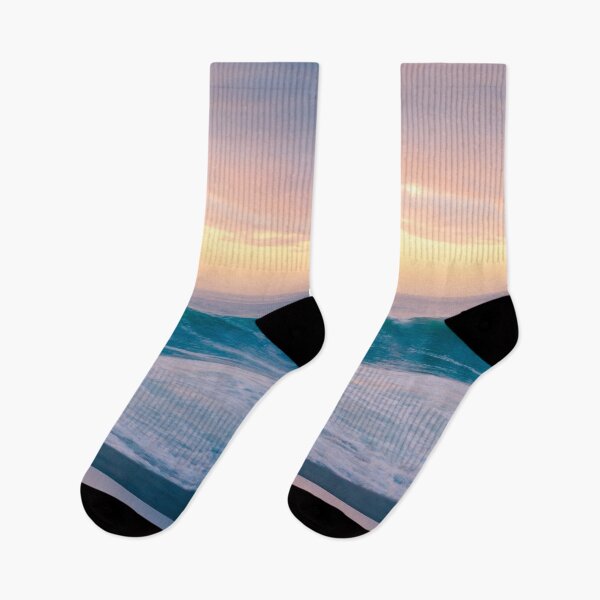 Item preview, Sunset Blue Waves designed and sold by Rahke.