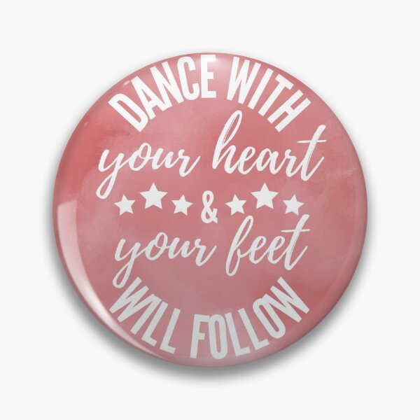 Item preview, Dance With Your Heart and Your Feet Will Follow (5 Sticker Pack) Athlete Artist Dancer designed and sold by WonderWear.