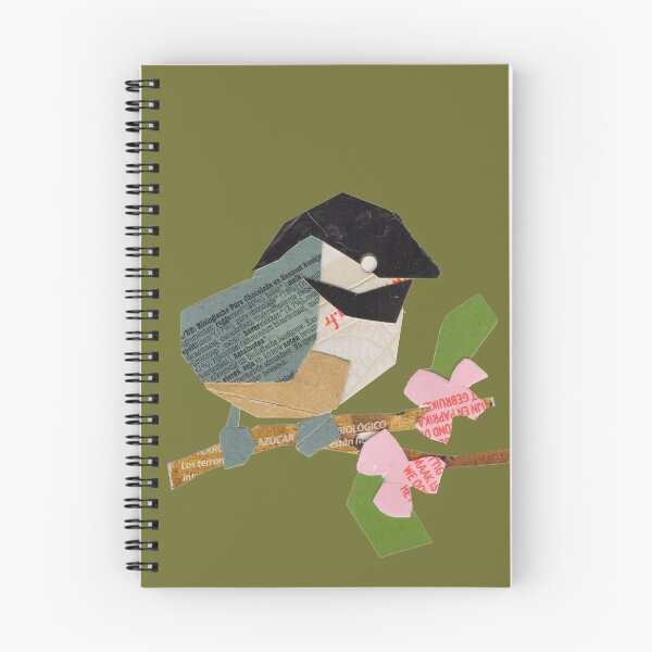 Item preview, Willow tit with pink flowers designed and sold by Ruud van Koningsbrugge.