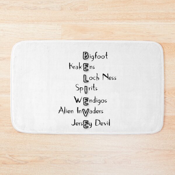 Item preview, Believe- Cryptids, Spirits, Aliens designed and sold by sjtbriker.