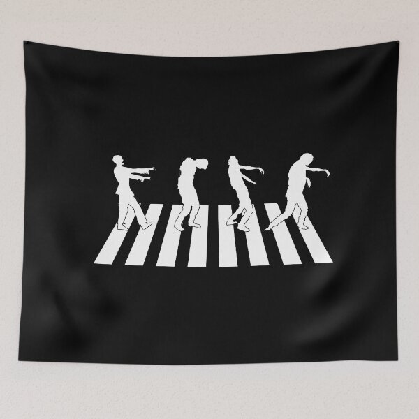 Item preview, Zombies Zebra Crossing designed and sold by MusicManiacs.
