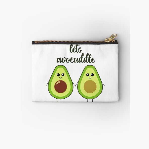 Item preview, lets avocuddle | cute avocado holding hands designed and sold by felinefeelings.