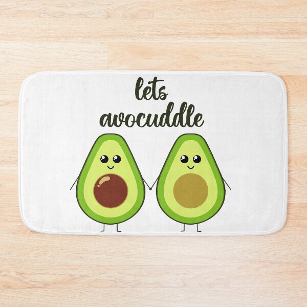 Item preview, lets avocuddle | cute avocado holding hands designed and sold by felinefeelings.