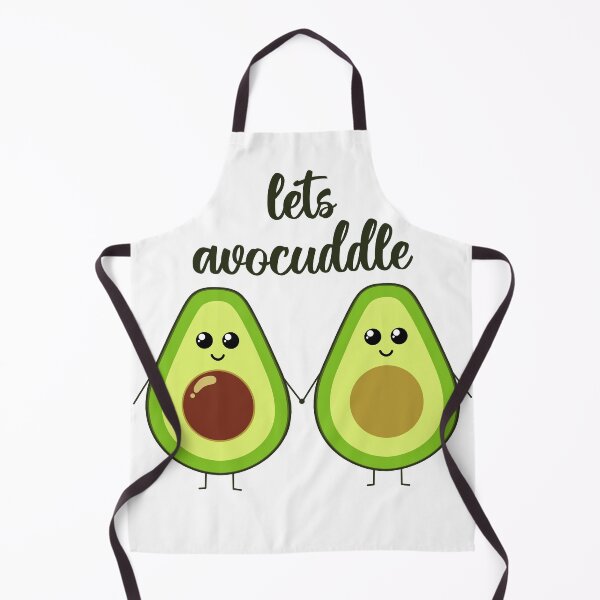 Item preview, lets avocuddle | cute avocado holding hands designed and sold by felinefeelings.