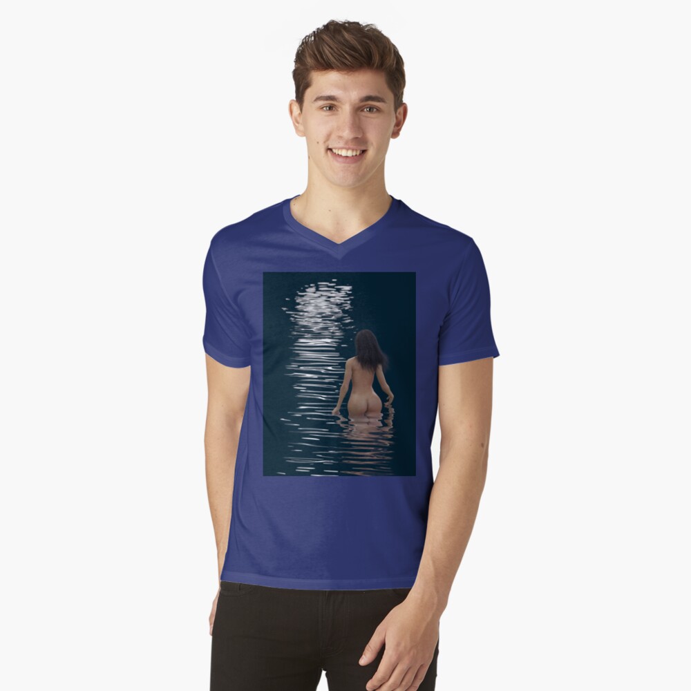 Item preview, V-Neck T-Shirt designed and sold by mikekiev.