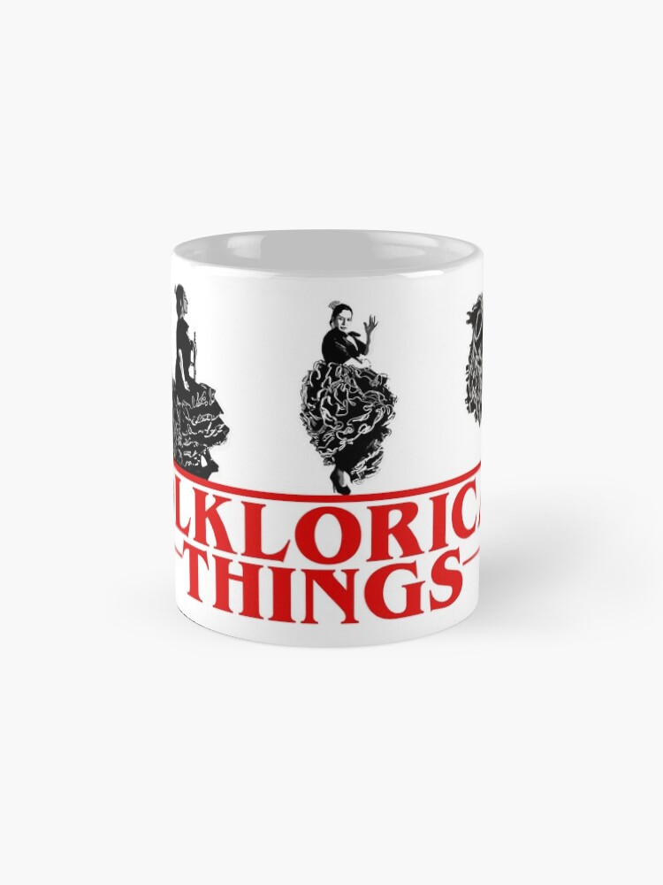 Imagen 4 de 6, Taza de café con la obra Lola Flores Folkloricas Things Fondo Blanco, diseñada y vendida por danimota.