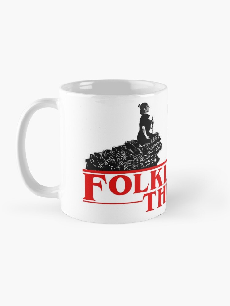 Imagen 3 de 6, Taza de café con la obra Lola Flores Folkloricas Things Fondo Blanco, diseñada y vendida por danimota.