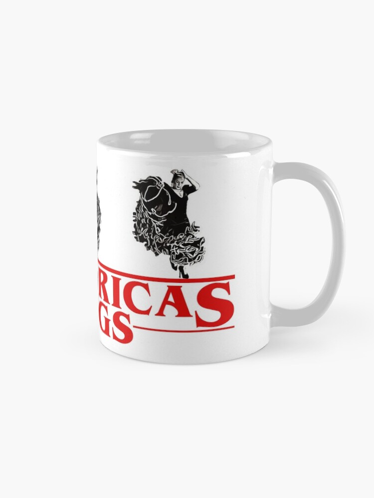 Imagen 5 de 6, Taza de café con la obra Lola Flores Folkloricas Things Fondo Blanco, diseñada y vendida por danimota.